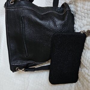SAK Pebble Leather Crossbody Purse With A Crocet SAK Wallet